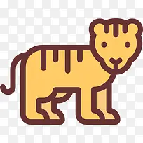 老虎图标-空若网 老虎图标-空若网