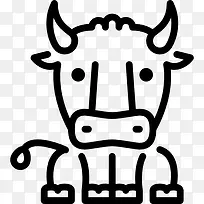 公牛图标-空若网 公牛图标-空若网