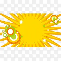 矢量橙色渐变圆形音乐符号-空若网 矢量橙色渐变圆形音乐符号-空若网