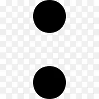 音乐符号两点图标-空若网 音乐符号两点图标-空若网