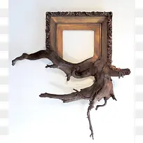 树枝相框创意设计-空若网 树枝相框创意设计-空若网