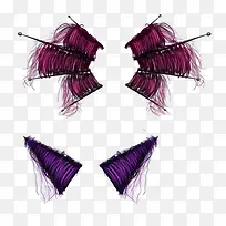 彩色发髻-空若网 彩色发髻-空若网