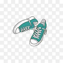 手绘帆布鞋-空若网 手绘帆布鞋-空若网