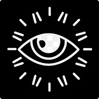 监测眼睛的标志图标-空若网 监测眼睛的标志图标-空若网