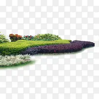 花园的花坛草本植物高清摄影-空若网 花园的花坛草本植物高清摄影-空若网