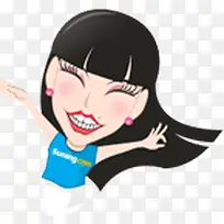 卡通女人淘宝促销-空若网 卡通女人淘宝促销-空若网