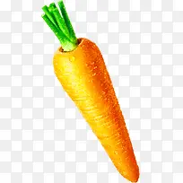 橙色简约萝卜装饰图案-空若网 橙色简约萝卜装饰图案-空若网