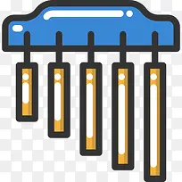 风铃图标-空若网 风铃图标-空若网