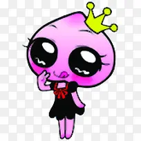 粉色可爱吐舌表情包-空若网 粉色可爱吐舌表情包-空若网