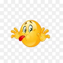 可爱吐舌头表情-空若网 可爱吐舌头表情-空若网