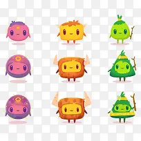 手绘卡通可爱表情-空若网 手绘卡通可爱表情-空若网