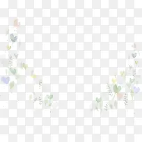 爱心植物漫画造型边框-空若网 爱心植物漫画造型边框-空若网