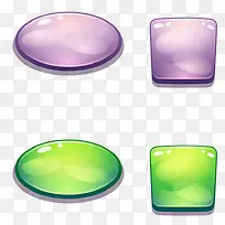 彩色游戏按钮-空若网 彩色游戏按钮-空若网