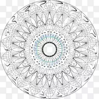 圆线图案-曼陀罗-空若网 圆线图案-曼陀罗-空若网