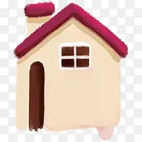 可爱粉色创意房屋-空若网 可爱粉色创意房屋-空若网