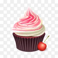 纸杯蛋糕樱桃-空若网 纸杯蛋糕樱桃-空若网