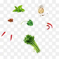 芹菜朝天椒桂皮蔬菜-空若网 芹菜朝天椒桂皮蔬菜-空若网