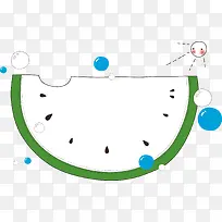 卡通手绘西瓜-空若网 卡通手绘西瓜-空若网