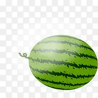手绘西瓜创意插画-空若网 手绘西瓜创意插画-空若网