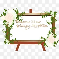 手绘标牌花装饰-空若网 手绘标牌花装饰-空若网