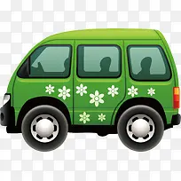 面包车png矢量素材-空若网 面包车png矢量素材-空若网