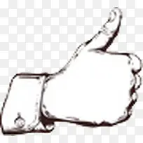 手绘手势-空若网 手绘手势-空若网