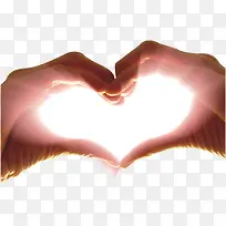 爱心手势-空若网 爱心手势-空若网
