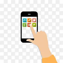 卡通手握手机-空若网 卡通手握手机-空若网