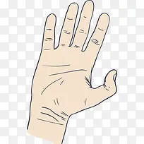 手绘手势-空若网 手绘手势-空若网