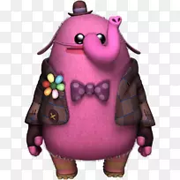 紫色紫罗兰鼻子填充动物和可爱的玩具-内翻-空若网 紫色紫罗兰鼻子填充动物和可爱的玩具-内翻-空若网