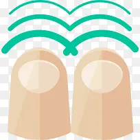 手指图标-空若网 手指图标-空若网