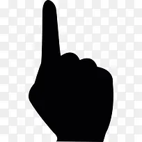 手指指向了图标-空若网 手指指向了图标-空若网