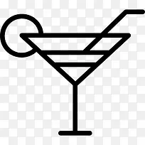鸡尾酒图标-空若网 鸡尾酒图标-空若网