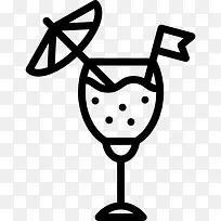 鸡尾酒图标-空若网 鸡尾酒图标-空若网