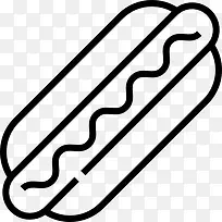 热狗图标-空若网 热狗图标-空若网