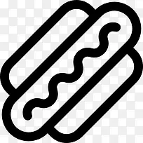 热狗图标-空若网 热狗图标-空若网