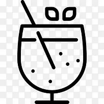 鸡尾酒图标-空若网 鸡尾酒图标-空若网