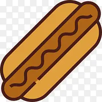 热狗图标-空若网 热狗图标-空若网
