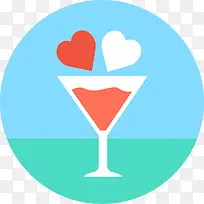 鸡尾酒图标-空若网 鸡尾酒图标-空若网