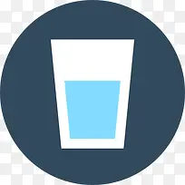 杯水图标-空若网 杯水图标-空若网