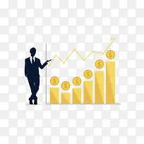 矢量理财数据图-空若网 矢量理财数据图-空若网