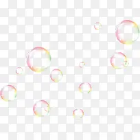 春天彩色泡泡装饰-空若网 春天彩色泡泡装饰-空若网