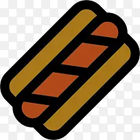 热狗图标-空若网 热狗图标-空若网