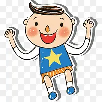 卡通人 卡通男孩-空若网 卡通人 卡通男孩-空若网