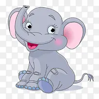 可爱卡通象-空若网 可爱卡通象-空若网