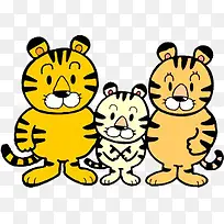 卡通可爱老虎-空若网 卡通可爱老虎-空若网