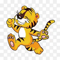 老虎造型卡通-空若网 老虎造型卡通-空若网