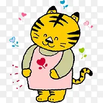 卡通可爱老虎-空若网 卡通可爱老虎-空若网