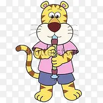 卡通可爱老虎-空若网 卡通可爱老虎-空若网