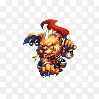 卡通可爱抗刀的老虎-空若网 卡通可爱抗刀的老虎-空若网